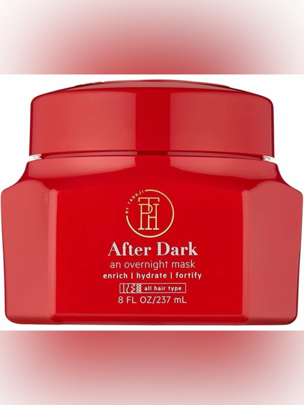 NEW! TPH by Taraji After Dark Overnight Hair Mask with Grapeseed Oil, 8 fl oz